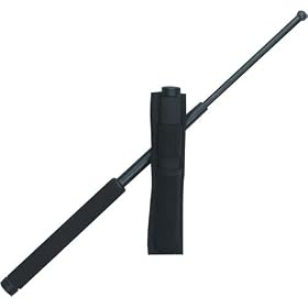 SB-16 Steel Baton expands to 16" w/holster