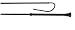 TuffRider Dressage Whip Molded Grip