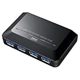 SANWA SUPPLY 4ポートUSB3.0ハブ(ブラック) USB-HGW410BK