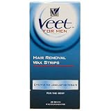 Veet For Men Hair Removal Wax Strips - 20