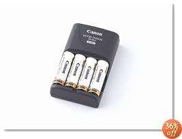 Canon CBK4-300 AA Battery and Charger Kit