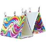 Reversable Snugglie Nest Tent for Birds and Rodents Extra Small