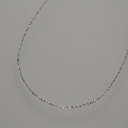 当店通常価格￥12,800 50%OFF プラチナスクリューネックレス 【ペンダント用スペアーチェーン】