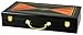 Glossy Wooden Poker Chip Case - Holds 300 Chips, 2 Decks of Playing Cards and Dice