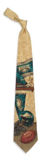 Philadelphia Eagles Nostalgia 2 Silk Tie