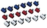 1/4 RED ECON-O-FIT CLAMPS (6) - Goodridge -