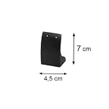 SG PARIS SUPPORT DE VENTE PRESENTOIR FEMME MATIERES NATURELLES BOIS NOIR / JET