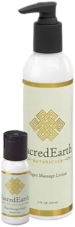 Paraben Free - Sacred Earth Botanicals Massage Lotion - 8 oz