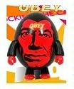 OBEY Qee Egg Key Chain/Motug (Special Edition 1) Collectable Key Chain
