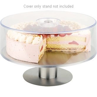 Cover for Stainless Steel Rotating Cake Stand -Size - 300(dia) mm - Contemporary Style Cake Stand