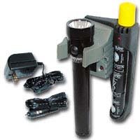 Click here to buy Stinger w AC DC Fast Charger Piggy Back Holder and Extra Battery.