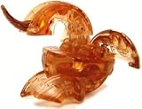 BAKUGAN SEASON 2 WAL-MART EXCLUSIVE EVOLUTION NEW LOOSE TRANSLUCENT SUB TERRA BROWN TAN DRAGONOID (GOLD HORN) RANDOM G POWER
