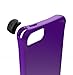 Ballistic LS0955-M985 LS Smooth Case for iPhone 5, Purple TPU with 4 White, 4 Purple, 4 Black, 4 Teal Bumpers - 1 Pack - Retail Packaging - Purple