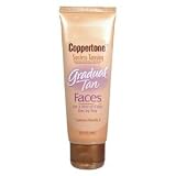 Coppertone Sunless Tanning Moisturizing Lotion Gradual Tan Faces 2.5oz (Pack of 4)