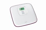 Terraillon FBC Lovely Family Body Control Scale with Color Screen, White-Dark Pink