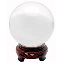 Crystal Ball with Wooden Stand 50mm