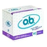 o.b. Absorption Tampons, Ultra Absorbency - 40 Each