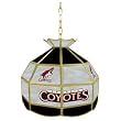 NHL Phoenix Coyotes Stained Glass Tiffany Lamp - 16 inch diameter