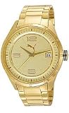 Puma Stainless Steel Gold-tone Dial Men's watch #PU102611003