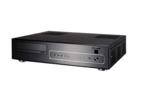 Lian Li PC-C39 Desktop Geh&auml;use Muse, Mikro-ATX, alu schwarz