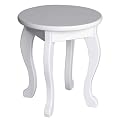 Circo® Kids Vanity Stool - White