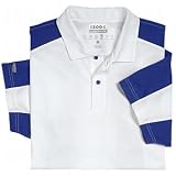 IZOD G Mens Carbon Tech Colorblock Polos