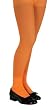Girls Orange Glitter Tights