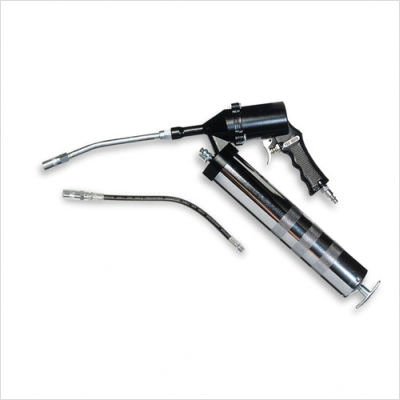 Workforce Series 40:1 Air Powered Grease Gun with 12 in. Flexible Extension and 6 in. Rigid Extension [Set of 5]