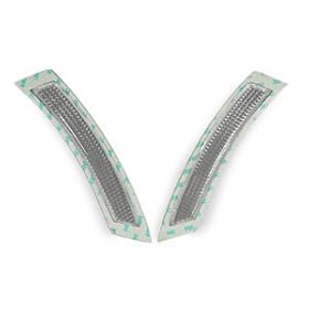 2007-2009 BMW E92/E93 3 Series Coupe/Convertible Clear Front Bumper Reflector (USA Models)