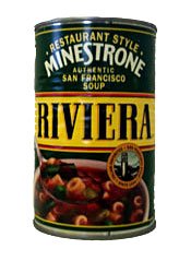 Riviera Restaurant Recipe Minestrone Soup 12ct by Canned Foods