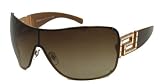 AUTHENTIC VERSACE SUNGLASSES 2072-B 2072B BROWN 1052/13