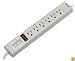 Belkin 6-Outlet 517-Joules Surge Protector Strip with Phone Cord