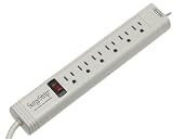 Belkin 6-Outlet 517-Joules Surge Protector Strip with Phone Cord