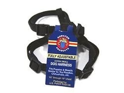 Hamilton Adjustable Comfort Dog Harness Black 3 8 X10-16 - CFA