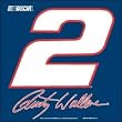 Rusty Wallace Car Flag - NASCAR Sports Merchandise