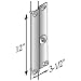 MAG #8854-AL 12 in. Removable Outswing Latch Guards
