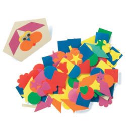 Childrens Toyshop  Toys : Sticky Shapes Collage Materials