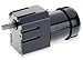 Dayton AC Parallel Shaft PSC Gear Motor 1.2 RPM, 1/58hp TENV 115/230volts, 60/50Hz. Model 2H618