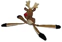 Kyjen Plush Puppies Reindeer Squeaky Squiggler