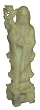 Chinese soapstone God of Longevity (Shou Lao) - hand carved stone