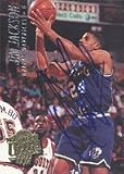 Jim Jackson, Dallas Mavericks, 1994 Fleer Ultra Autographed Card