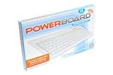Accessoire Nintendo WII - Clavier Slimline Qwerty Glossy White
