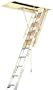 Werner A2208 300-Pound Duty Rating Aluminum Folding Attic Ladder, 8-Foot