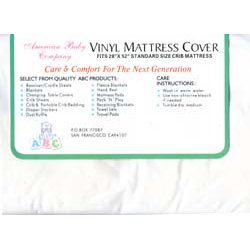 American Baby Company Waterproof Vinyl Mattress Cover - 2 pack