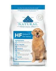 Blue Natural Veterinary Diet HF Hydrolyzed for Food Intolerance Dry Dog Food 6 lb