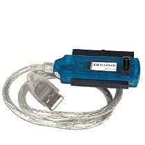 USB 2.0 to SATA + IDE (2.5 / 3.5 / 5.25") Cable Adapter