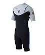 Rip Curl Men's E-Bomb Chest Zip Short Sleeve Springsuit