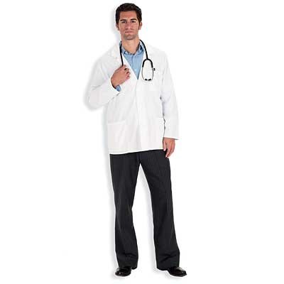HealthPersonalCare: Consultation Jacket   White   Men's   Each