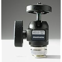 Manfrotto 482LCD Micro Ball Head with Hot Shoe Mount