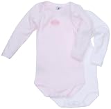 Petit Bateau - Lot de 2 Bodies Manche longue - Bébé Fille